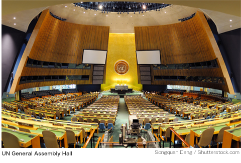 UN General Assembly Hall